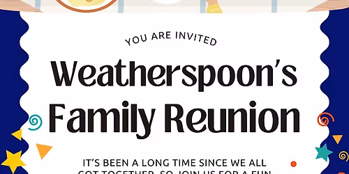 Weatherspoon Family Reunion 2026