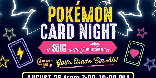 Pok\u00e9mon Card Night X Flying Saucer X Common Lamds