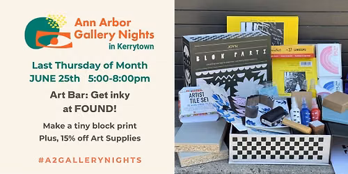 Gallery Night ART BAR: Get Inky!