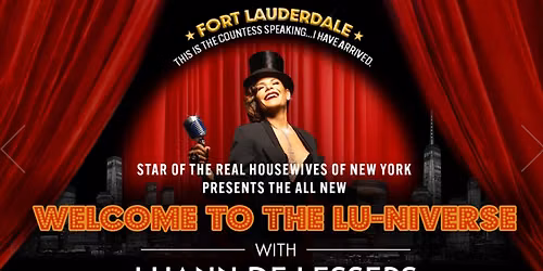 In Conversation with Countess LuAnn - Luann de Lesseps at Town Hall New York