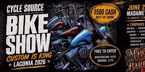 Cycle Source Custom Bike Show - Where Custom Is King