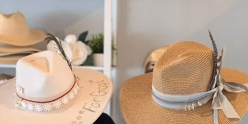 Custom Hat Burning & Embellishing