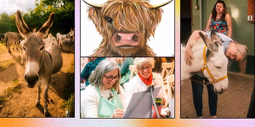 Wonkey Donkey Visitor Centre - Knottingley - paint the 'Highland Cow!'