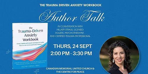 Author Talk: The Trauma Driven Anxiety Workbook