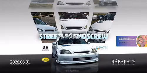 StreetLegends Meet -  R\u00e1bapaty J\u00f3t\u00e9konys\u00e0gi Aut\u00f3stal\u00e1lkoz\u00f3 2026.08.01