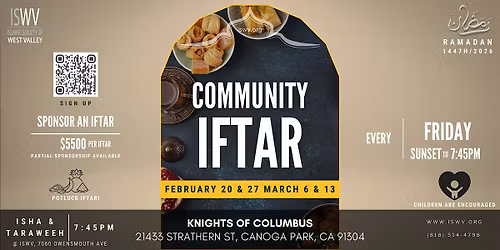 ISWV: Community Iftar