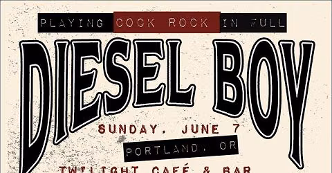 Diesel Boy w\/ Evelyn's Casket, The Shitfits
