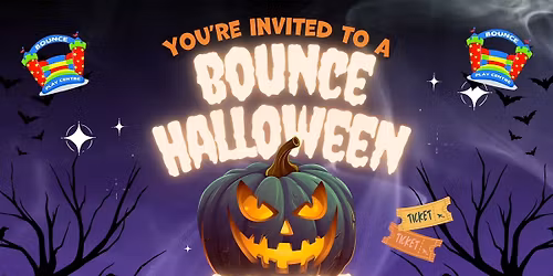 \ud83d\udc80 Bounce Halloween Party Saturday 25th Oct 5-7pm \ud83d\udc80