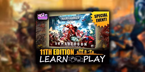 Warhammer 40K 11th Edition Learn to Play Event
