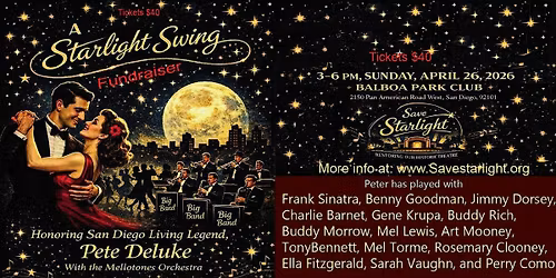 Starlight Swing - A Save Starlight Fundraiser