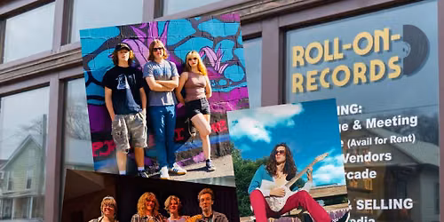 We Were Paper, The Electric Paper Clips, and Stiggy Pop Live @ Roll-On-Records!
