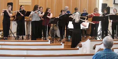 2025-12-07 Maine Pops Flute Choir church performance - St. Nicholas Episcopal Church