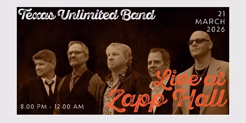 Texas Unlimited Band Live at Zapp Hall