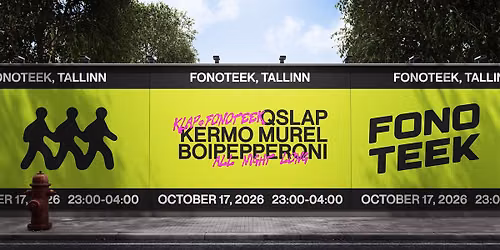 KLAP I 17.10 I Fonoteek