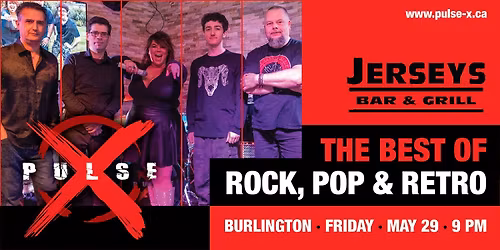 Pulse X Live @ Jerseys Bar & Grill Burlington 