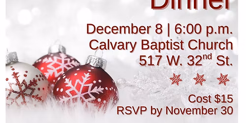 Ladies Christmas Dinner