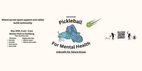 Yahara House 2nd Annual Pickleball Fundraiser