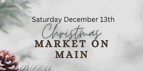 Christmas Market on Main
