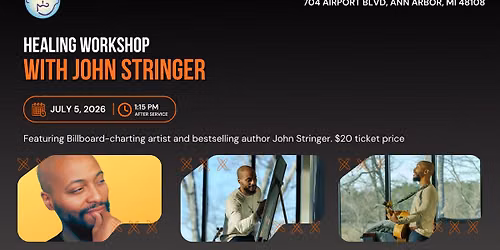 John Stringer shares Healing Workshop (after Sunday Service Potluck) at Interfaith Center for Spirit