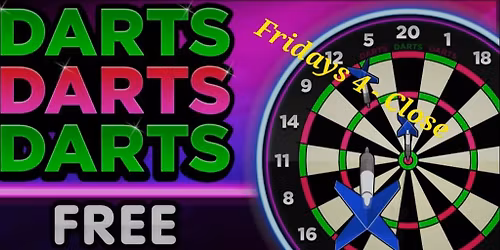 Free Darts Friday & Tournament King