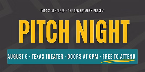 DFW Startup Week Pitch Night