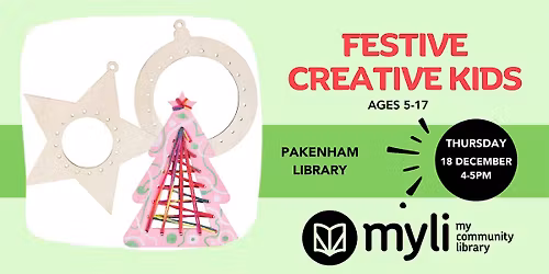Festive Creative Kids @ Pakenham Library