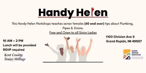 Free Hands-On DIY Workshop: Handy Helen - Drywall Repair