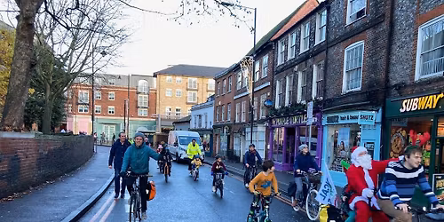 Kidical Mass Reading Christmas Ride