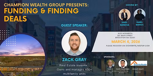 Champion Wealth Group - Brockton Real Estate Investor Meetup
