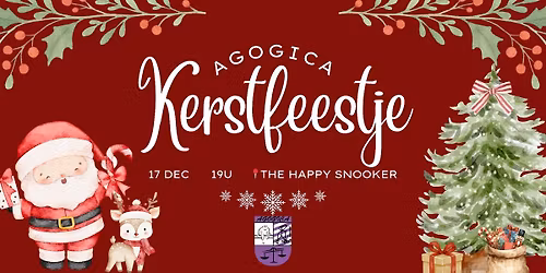 Agogica Kerstfeestje \ud83c\udf84\ud83c\udf81  [INTERN]