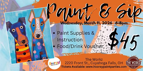 Dog Days Paint and Sip