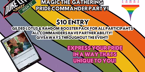 MTG Pride Commander Party!