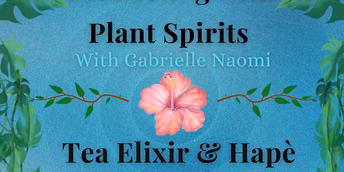 Connecting with Plant Spirits Tea & Hap\u00e8 Ceremony