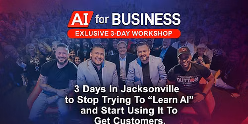 AI for Business Exclusive 3-Day Workshop