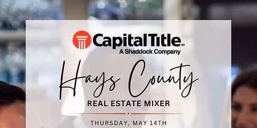 Hays County Real Estate Mixer