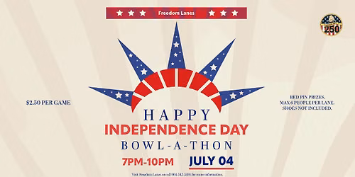  Independence Day Bowl-a-thon