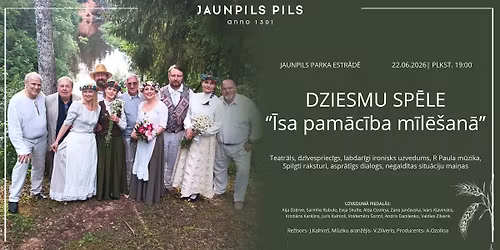 DZIESMU SP\u0112LE ''\u012aSA PAM\u0100C\u012aBA M\u012aL\u0112\u0160AN\u0100''