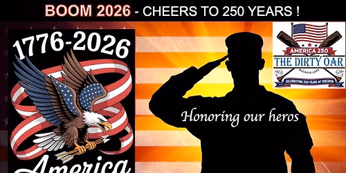 BOOM 2026 - Cheers To 250 Years!