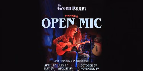 Open Mic Night - first Wednesday of each month