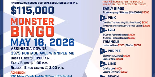 MICEC $115,000 Monster Bingo