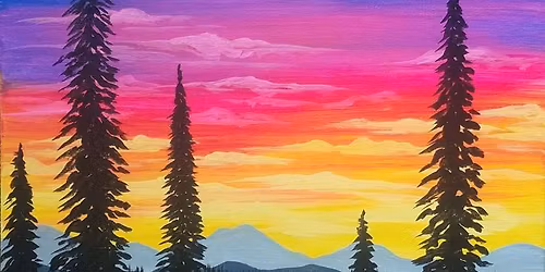 Paint and Sip: Peaceful Lake