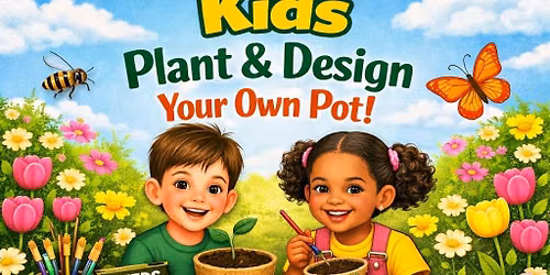 Paint and Design Your Own Flower Pot