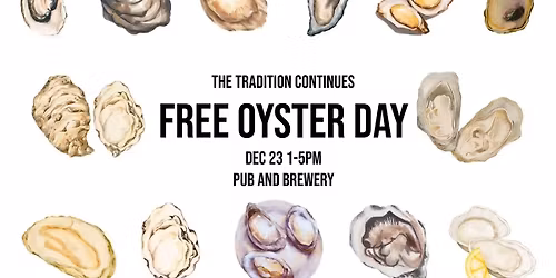 Free Oyster Day at Tide & Boar
