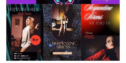 Enchanted Masquerade with the Serpentine Sirens