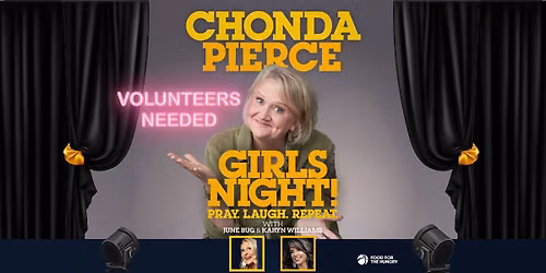 FH VOLUNTEER - Chonda Pierce Tour \/ Tahlequah, OK