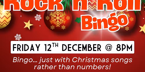 Festive Rock n Roll Bingo 🎅🏻 🎶 
