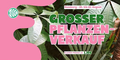 Gro\u00dfer Pflanzenverkauf - Hamburg