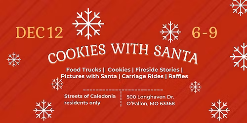 Streets of Caledonia Cookies with Santa