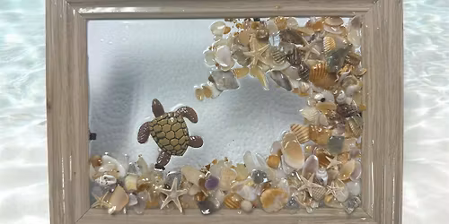 $35 Sea Turtle "Glassterpiece" Resin Art Workshop