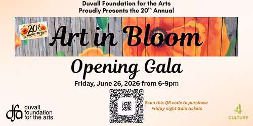 Art in Bloom - 20th Anniversary Gala